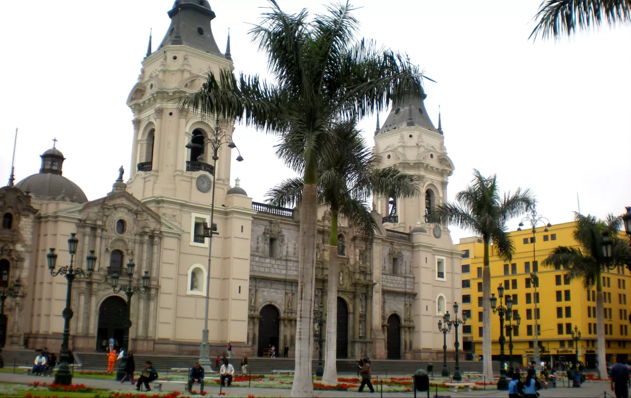 Cathedral, Plaza de Armas, Lima