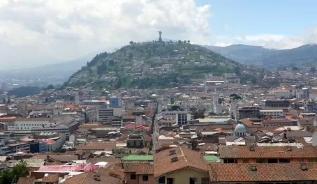 Exploring the city of Quito