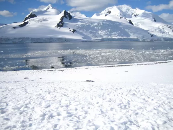 Landscape during Antarctica tour
