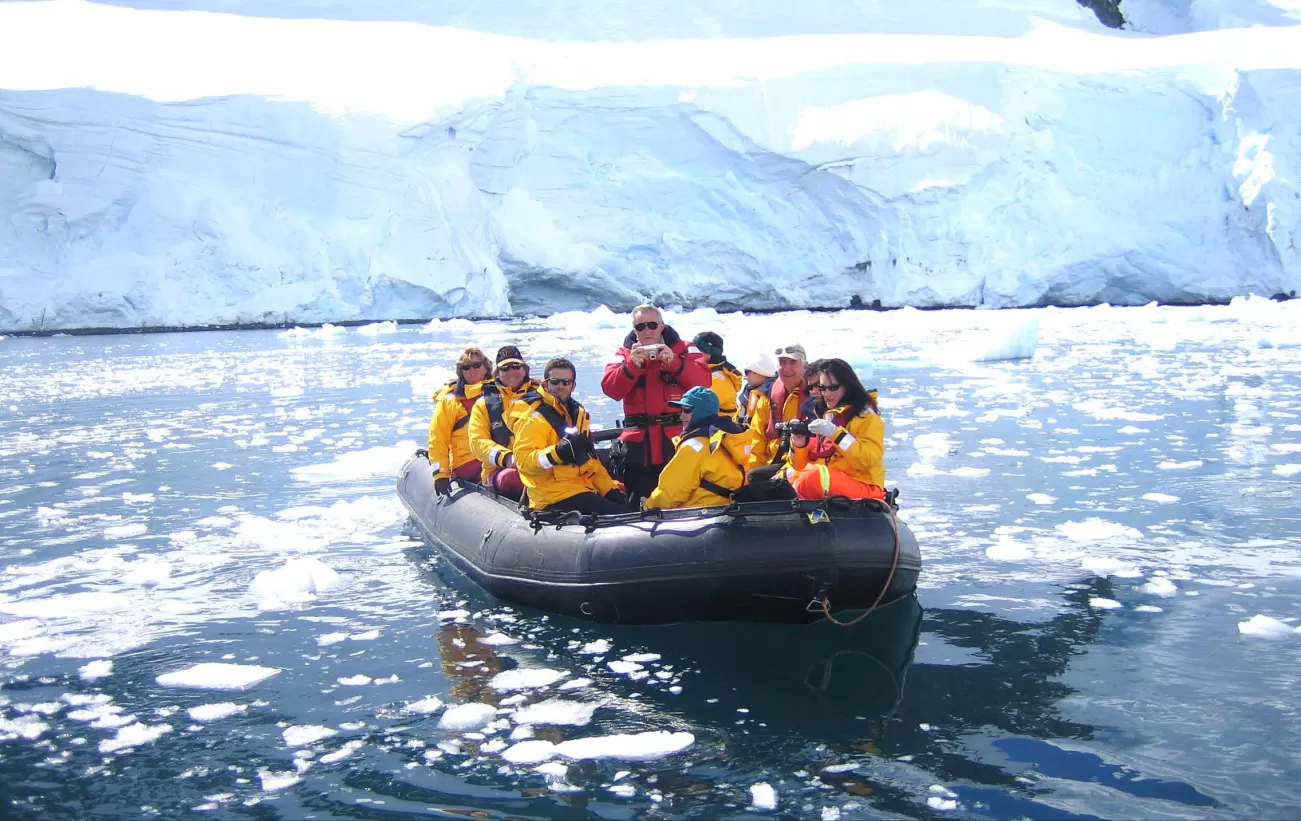 Photography during Antarctic cruise