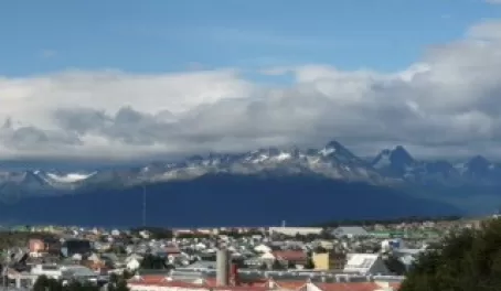 The weather always changes in Ushuaia!