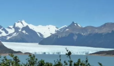 First sight of the glaciers made me teary-eyed!