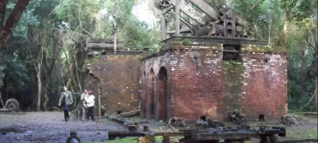 Sugar Mill in middle of jungle created by the British