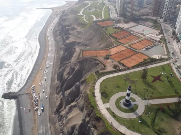 The lighthouse at Miraflores
