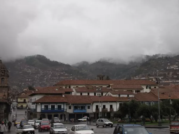 Clouds above Cusco