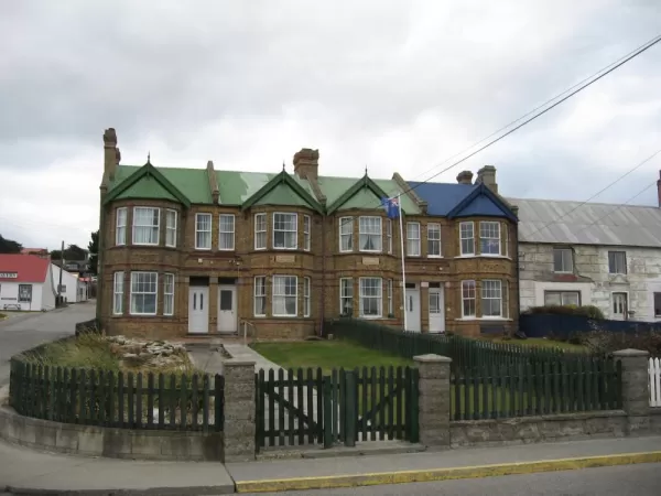 Pensioners Cottages in Stanley, East Falkland