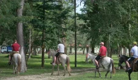 Getting around on horseback