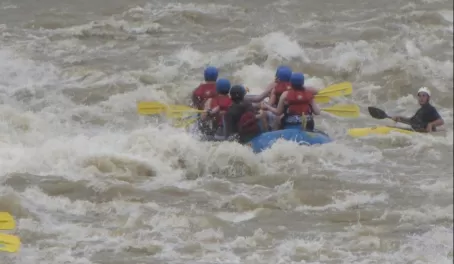 A day of whitewater rafting