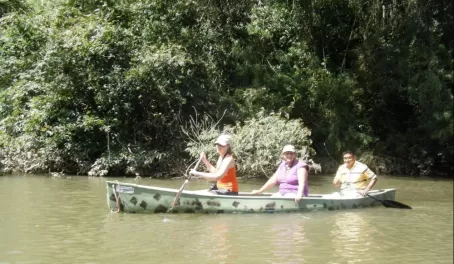 Canoeing the Macal