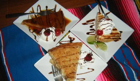 Delicious Desserts at Caramba!