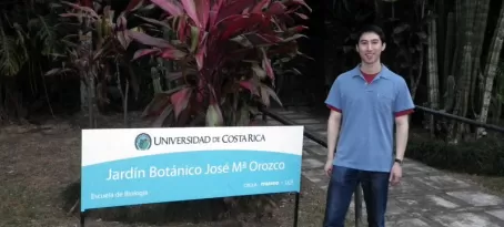 Visiting the University of Costa Rica campus in San Jose