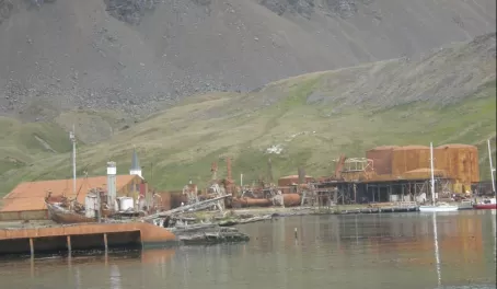 Grytviken, South Georgia Island - remains of a whaling town