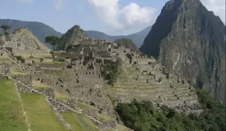 Initial glimpse of total Machu Picchu. Just like my dreams.