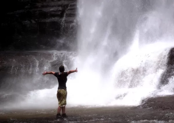 Juan Curi Waterfall in Colombia