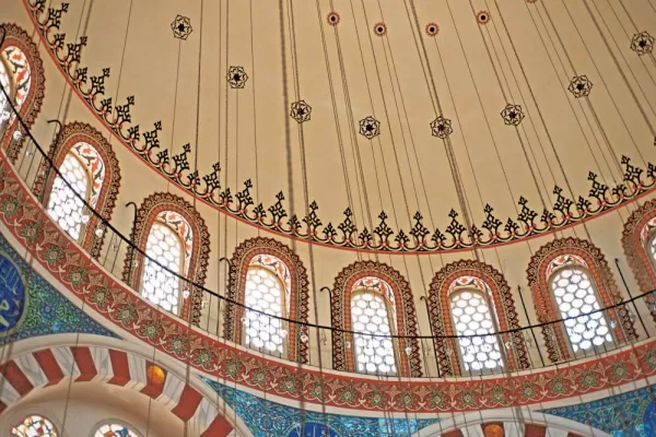 The stunning architecture of Istanbul's Blue Mosque