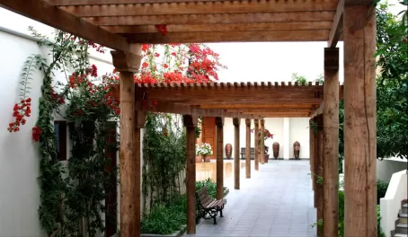 La Hacienda courtyard