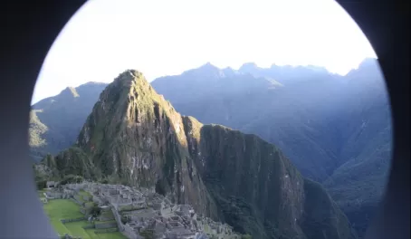 Circular view of Machu Picchu