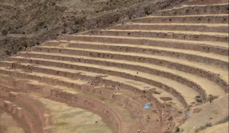 Terraces in the Sacred Valley