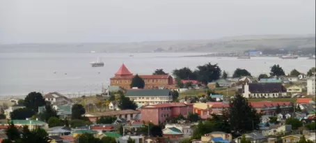 Punta Arenas City from viewpoint