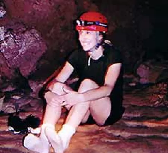Actun Tunichil Cave during our Belize adventure tour
