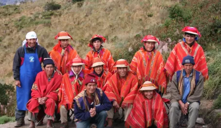 Our colorful porters and cook