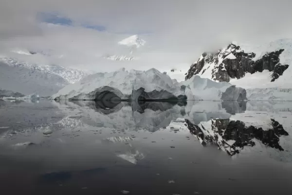 Antarctica reflected
