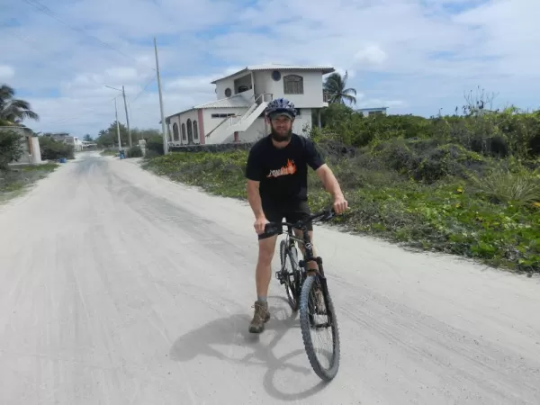 Guided bike tour around the Galapagos