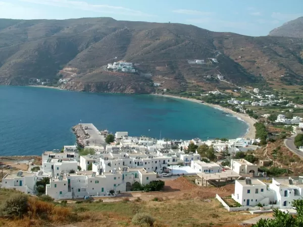 A view of Amorgos Port