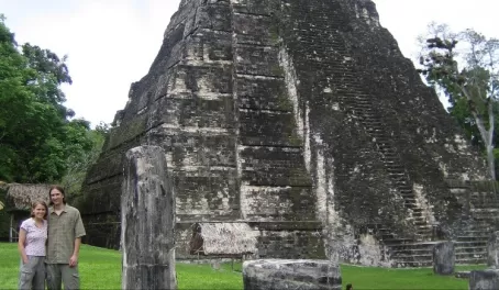 Temples in Tikal