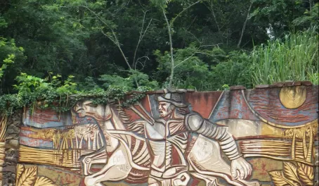 Mural in Iguazu