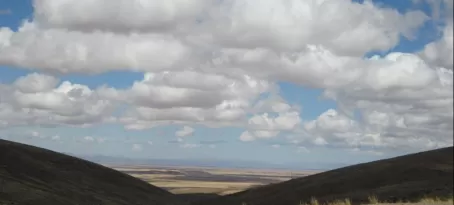 The landscape of Bolivia