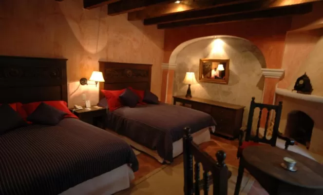 A cozy room at Meson de Maria
