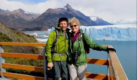 Day 6: From the walkways overlooking Perito Moreno glacier