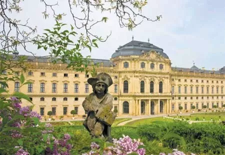 Visit historic sites such as the Residenz Palace in Wurzburg, Germany, on your culture cruise of Europe