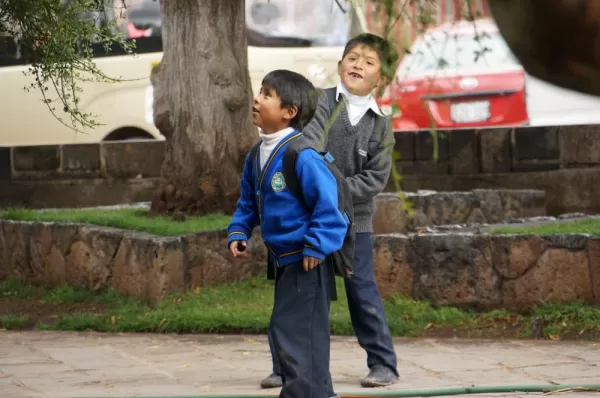 Half the population of Peru is under fifteen
