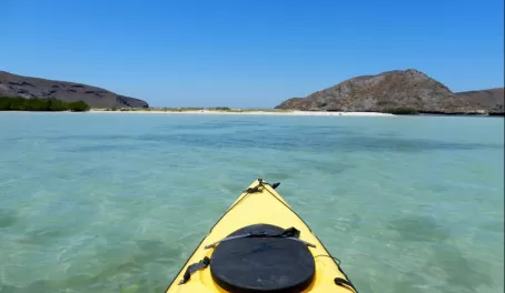 Sea kayaking in Baja