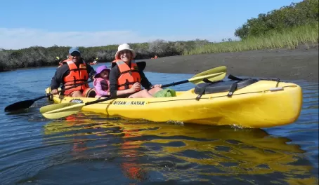 Family-friendly sea kayaking in Baja