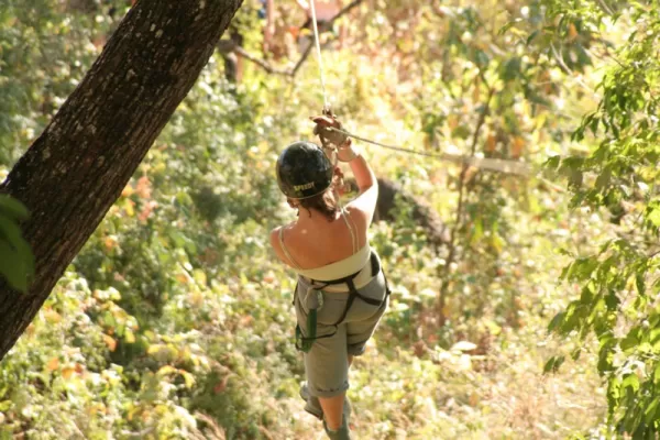 Take a canopy tour of the Mombacho Volcano Reserve