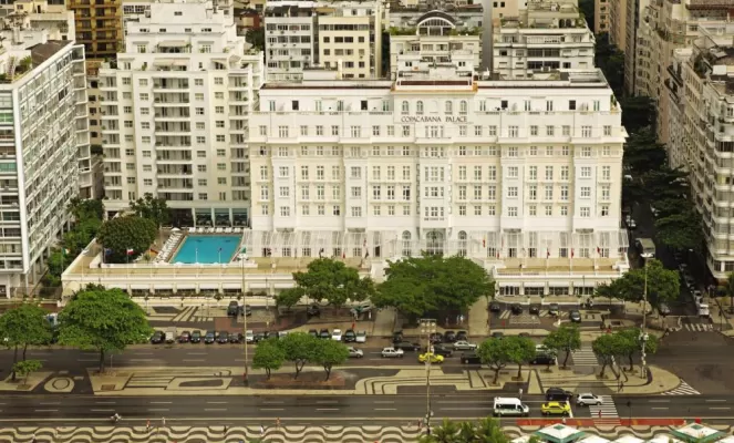 The charming and historical Copacabana Palace