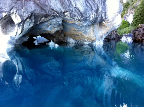 Marble Caves near Aysen, Chile