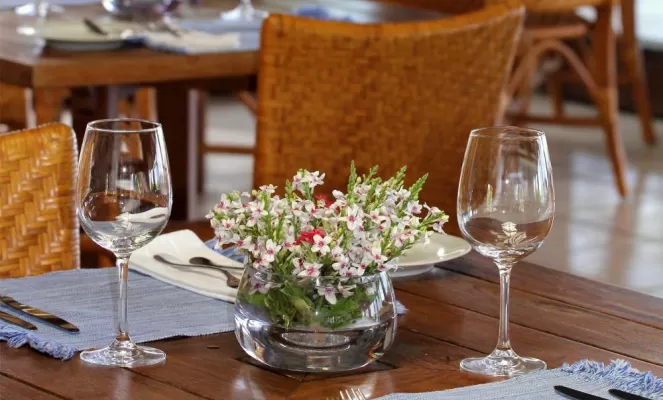 Enjoy fine dining during your stay at Pousada Maravilha