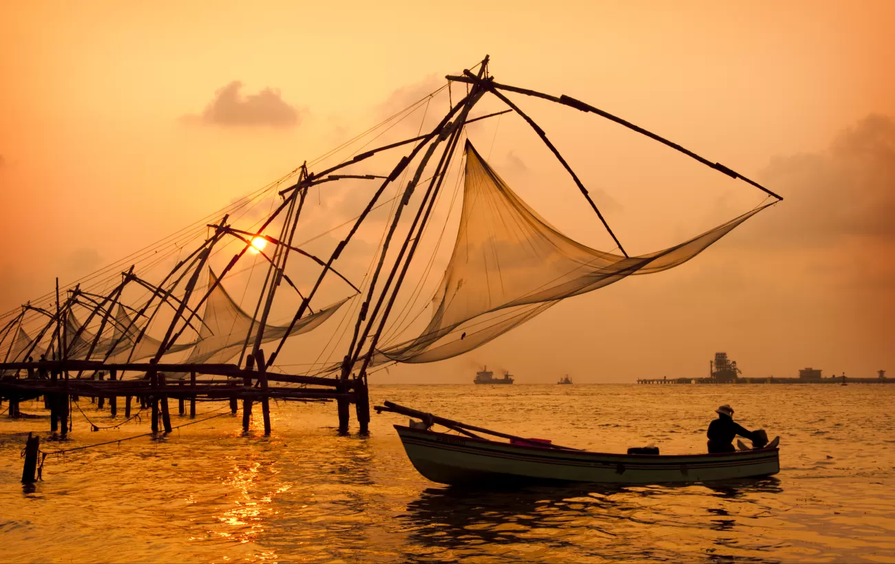 The fishing nets of Kochi