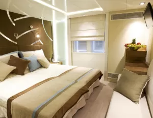 Category A cabin aboard the Variety Voyager.