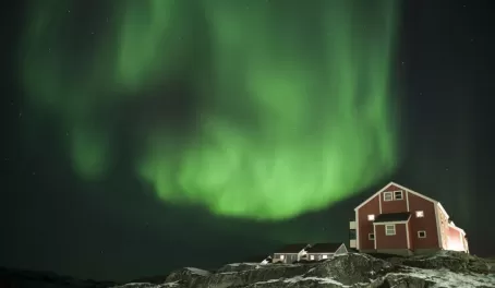 Enjoy the beauty of Aurora Borealis while touring the arctic.