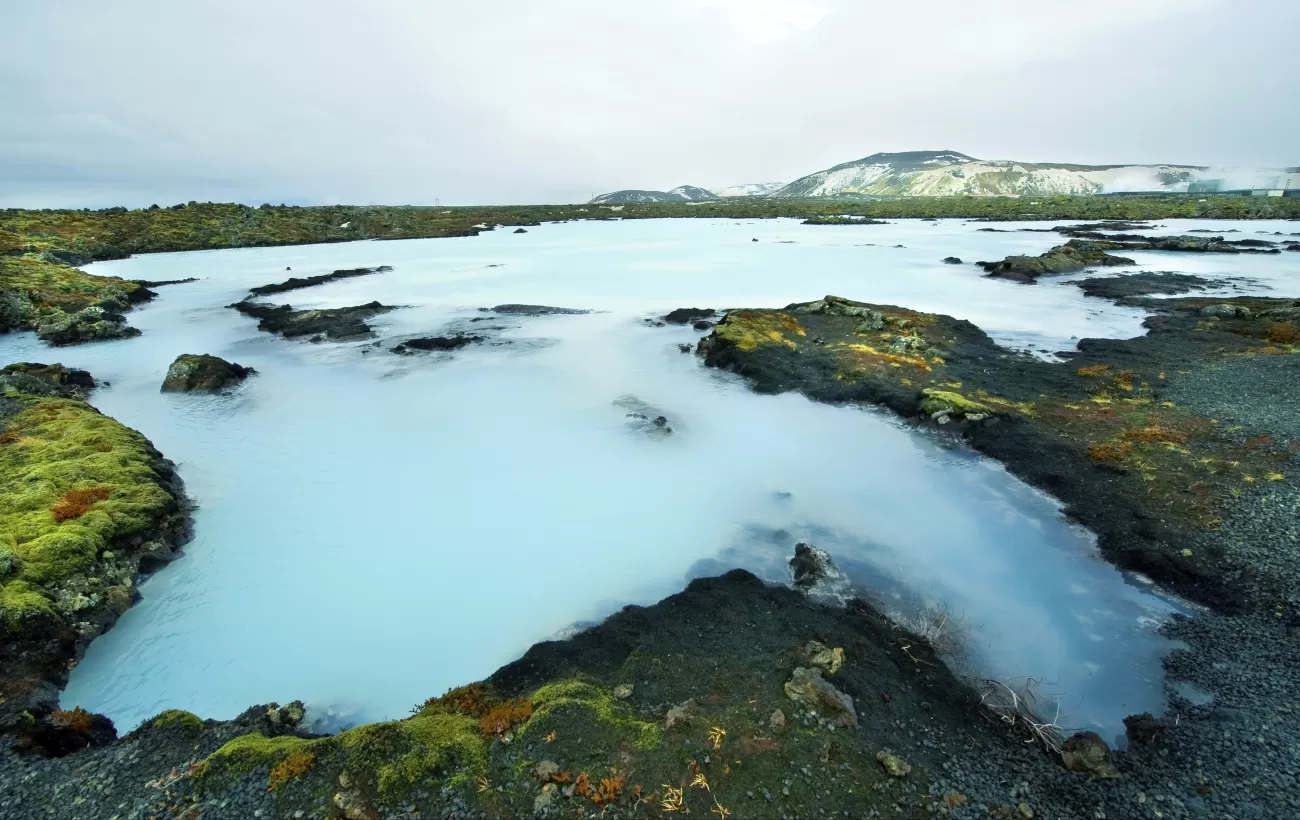 The blue lagoon in Iceland