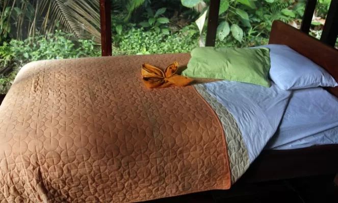 Stay in comfort during your Amazon adventure at Huaorani Lodge