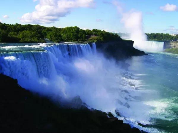 Enjoy the beauty of Niagara Falls.