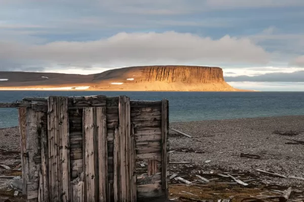 A view of Svalbard's coast.