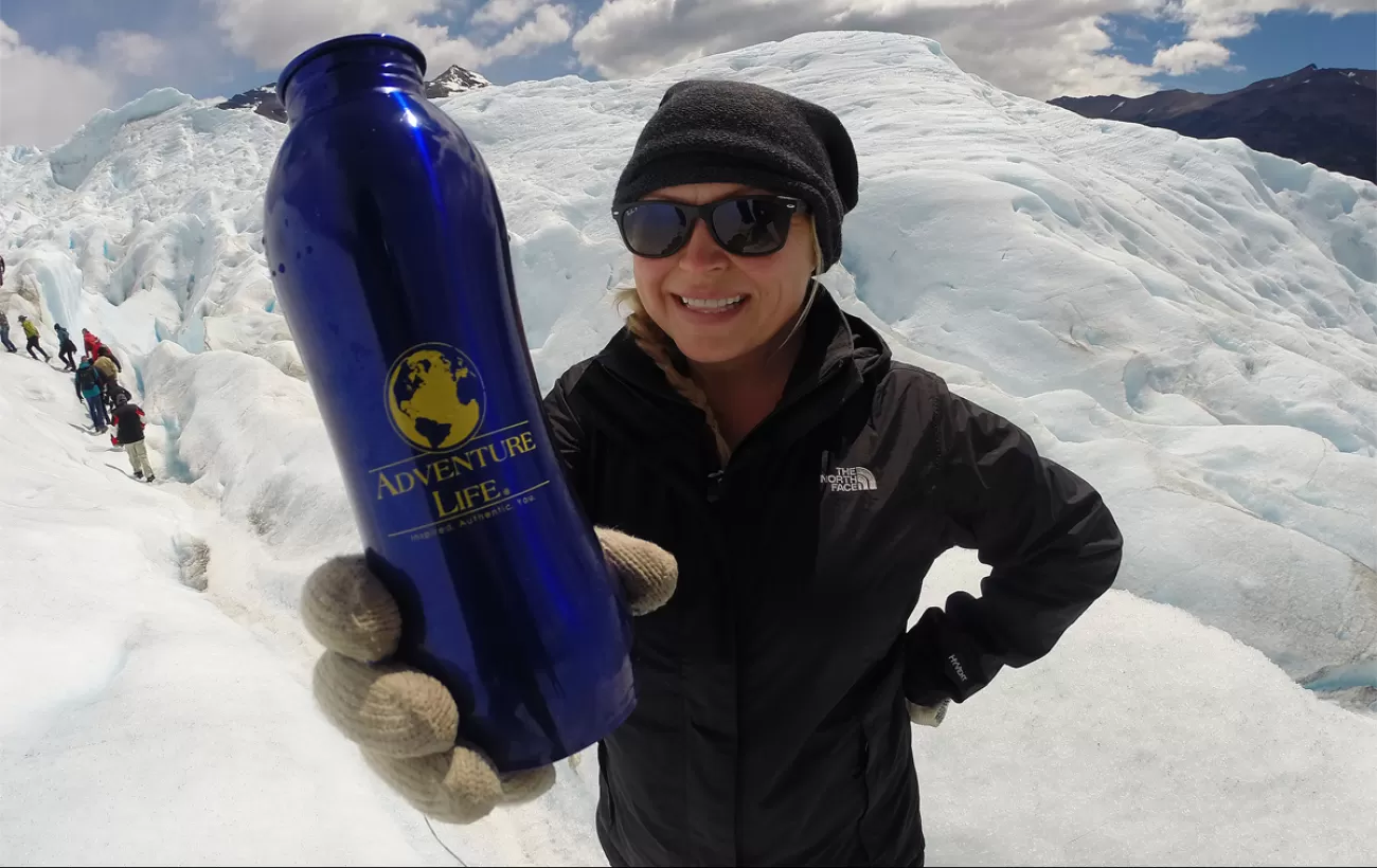 Adventure Lifer on Perito Moreno Glacier