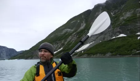 Kayaking is an excellent way to experience the beauty of Alaska